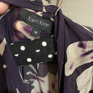 Karen Kane floral blouse